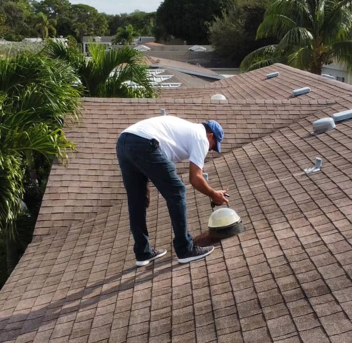 MCY Inspector conducting roofing inspection